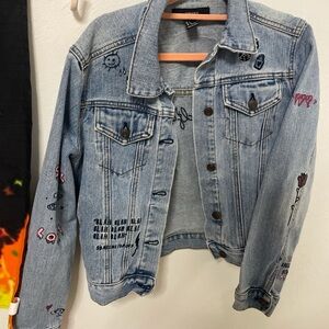 Forever 21 blue jean jacket